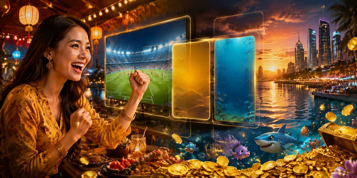 Pemain Kedah menikmati permainan memancing dalam kasino dalam talian